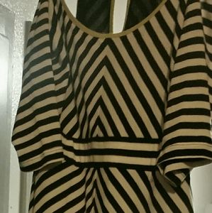 Brand new GUESS BLACK AND WHITE  DRESS SIZE 12